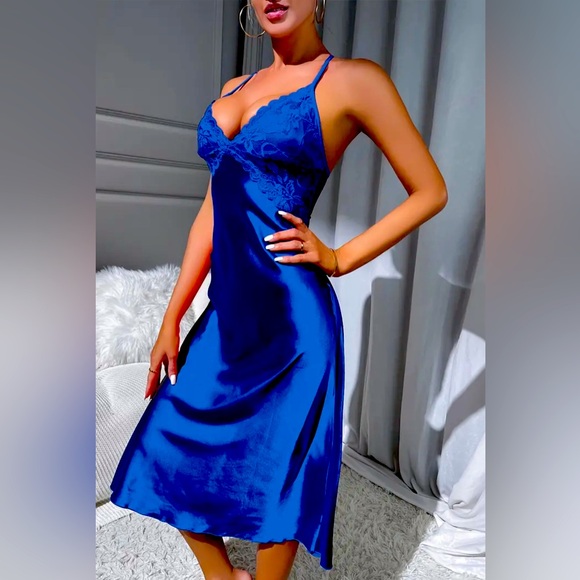 Blue Womans intimate sleepwear - Picture 1 of 5